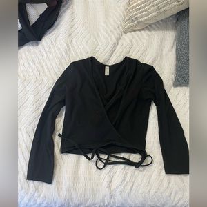 American Apparel wrap top